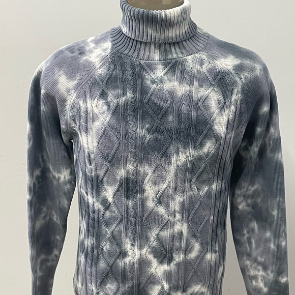 lavane Other - Lavane sweater turtleneck gray tye die regular fit pullover